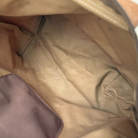 Longchamp Le Pliage Tote Bag Green/Brown - Picture 7 of 10